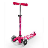 Patineta Micro Deluxe Led Rosado